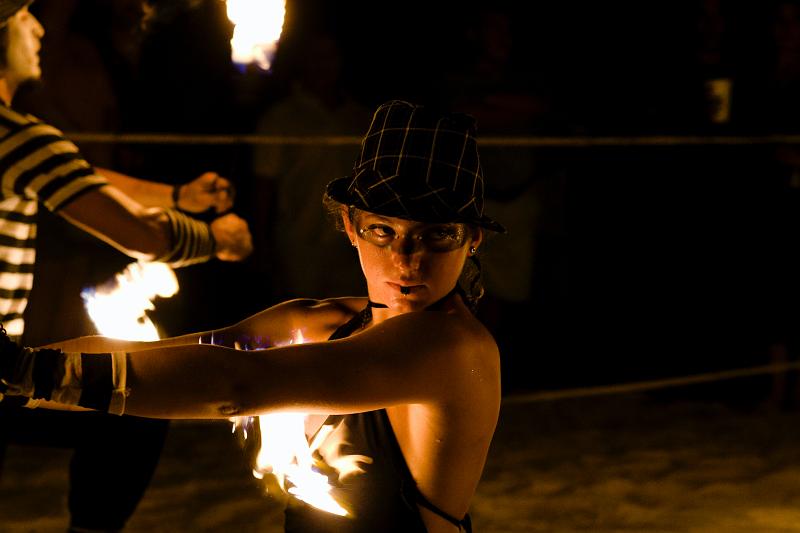 Playa Del Carmen - Fire Dancers & Mosquito Beach Hotel-524.jpg